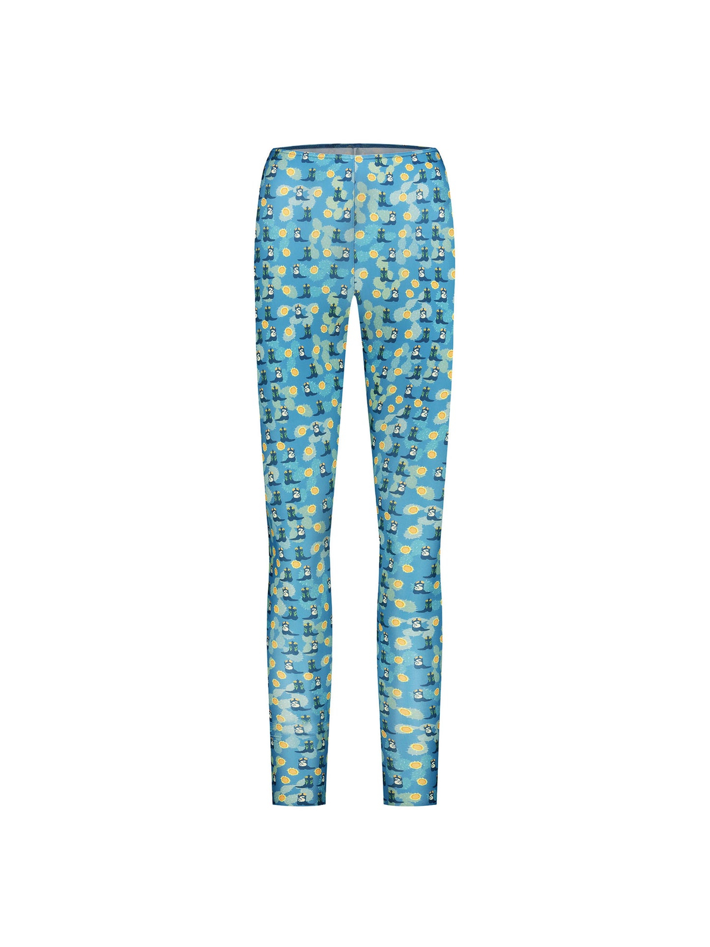 LEGGINGS - BLUE BOOTS