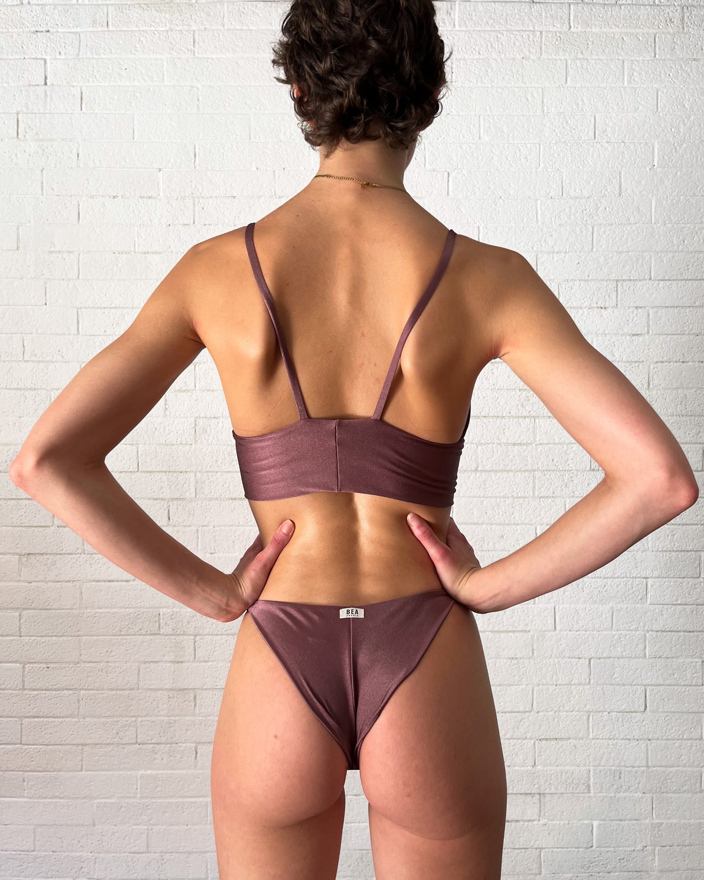 NINA BIKINI BOTTOM - BRONZE