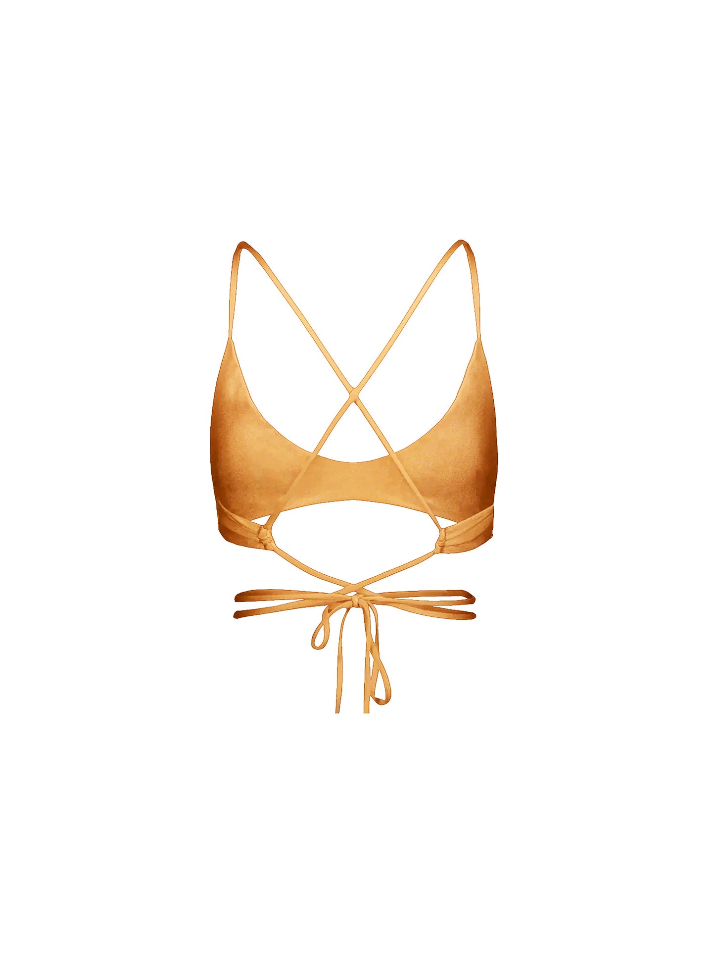 LOLA BIKINI TOP - GOLD