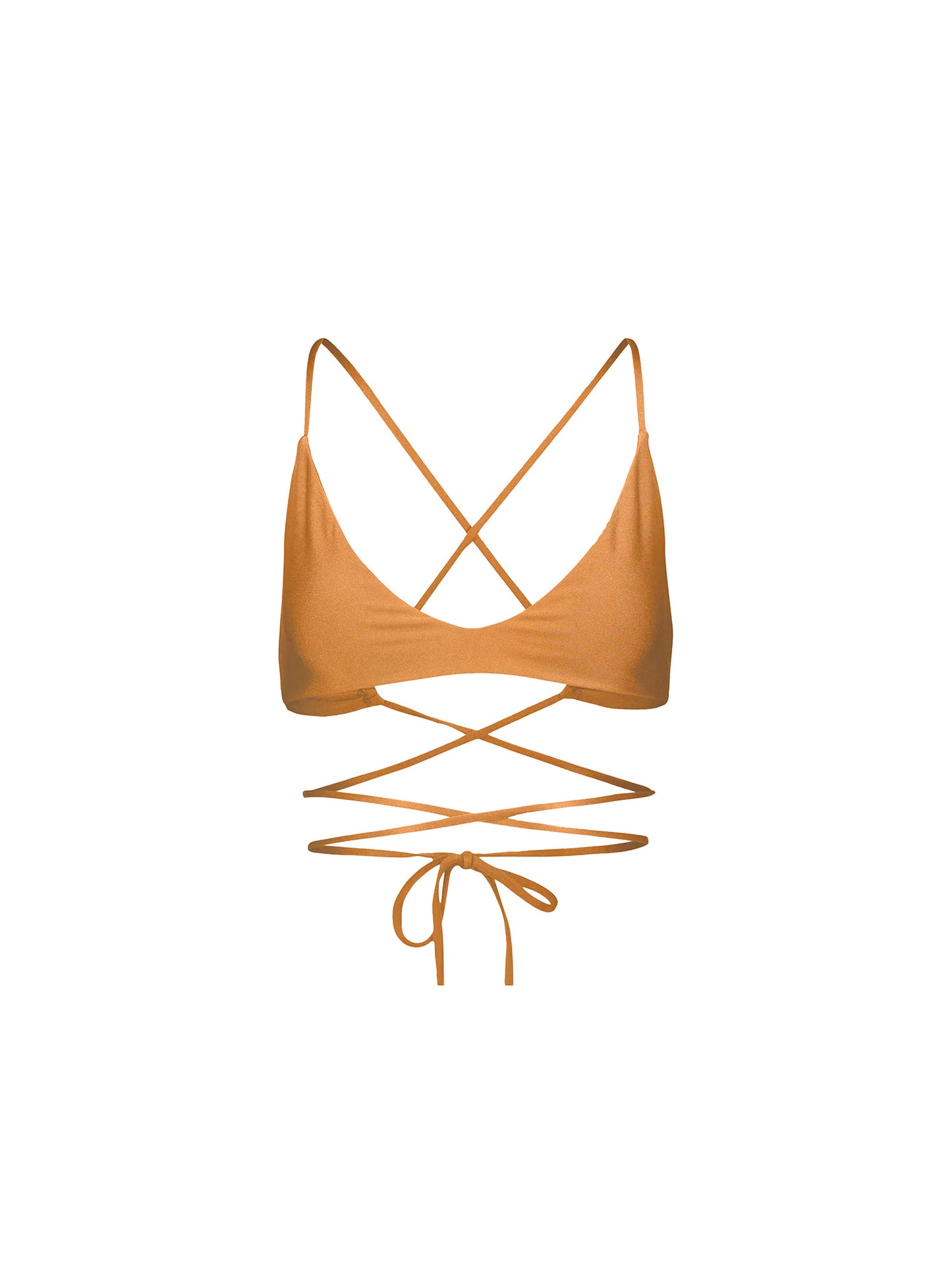 LOLA BIKINI TOP - GOLD