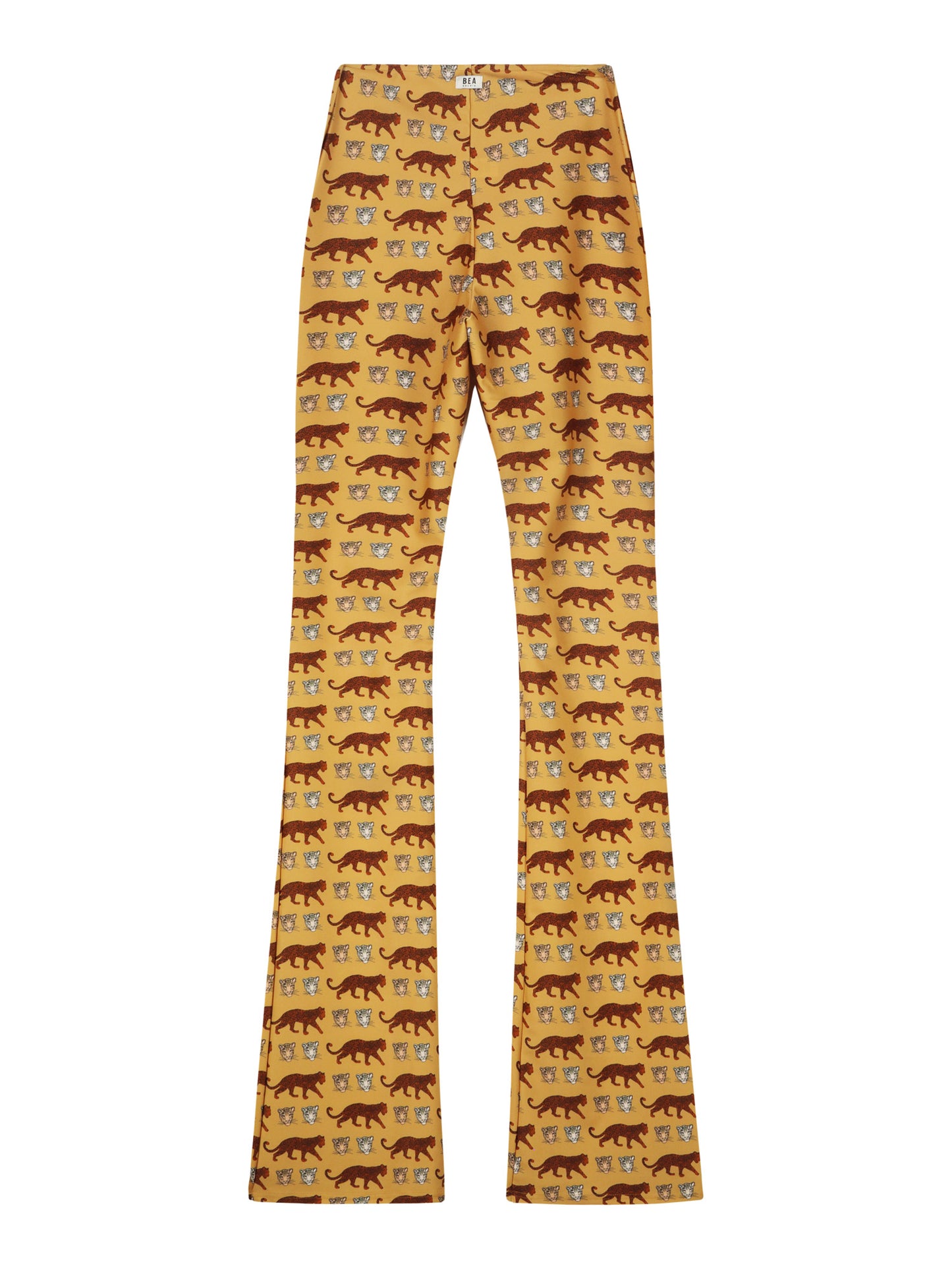 FLAIR PANTS - LEOPARD sand