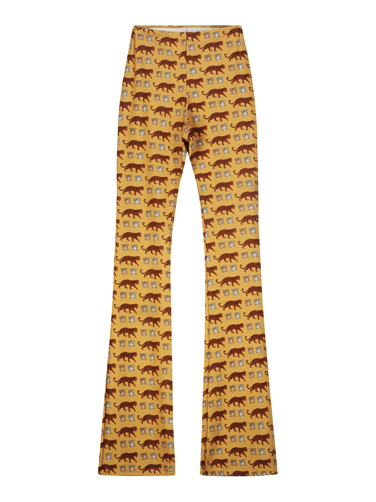 FLAIR PANTS - LEOPARD sand