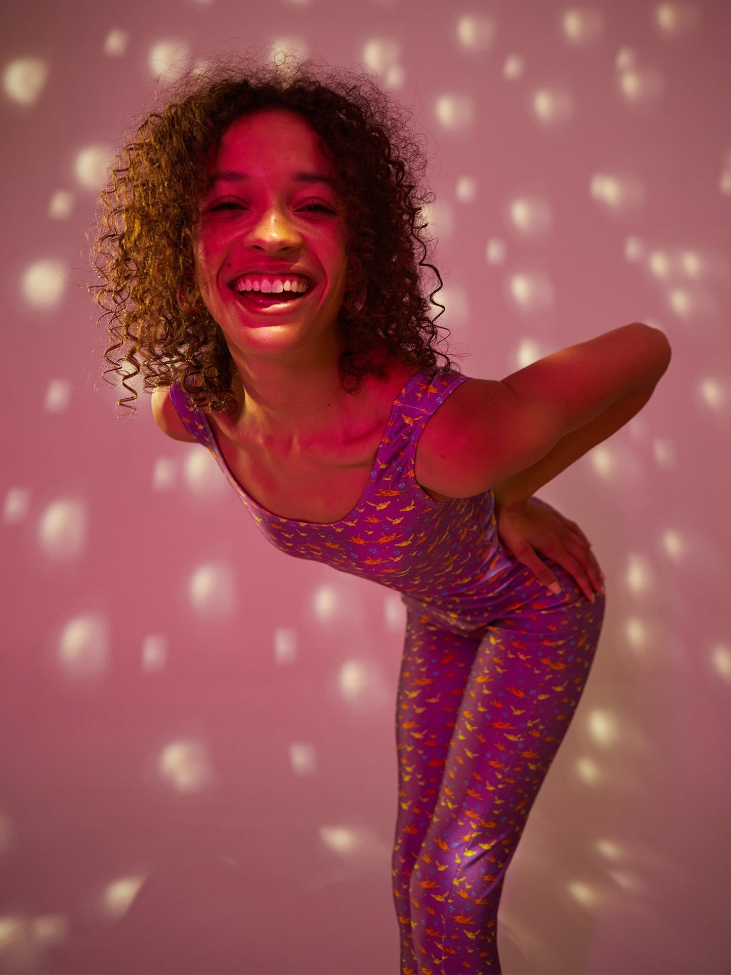 ACTIVE JUMPSUIT - TARTARUGA VIOLA