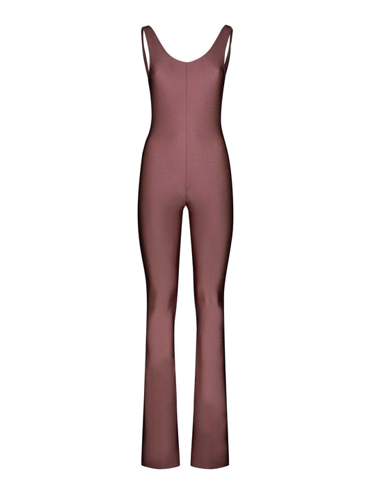 FLAIR JUMPSUIT - BRONZE