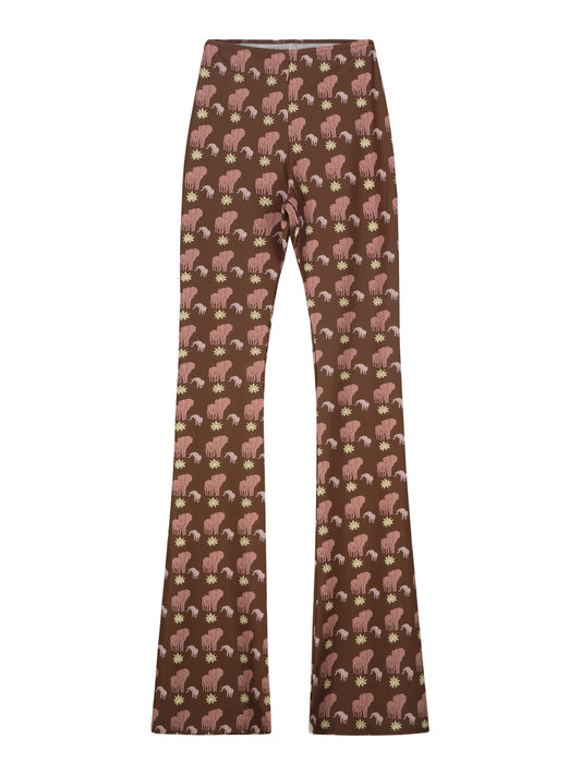 FLAIR PANTS - ELEPHANT mud