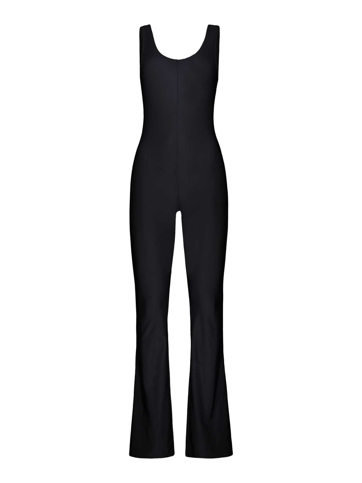 FLAIR JUMPSUIT - BLACK