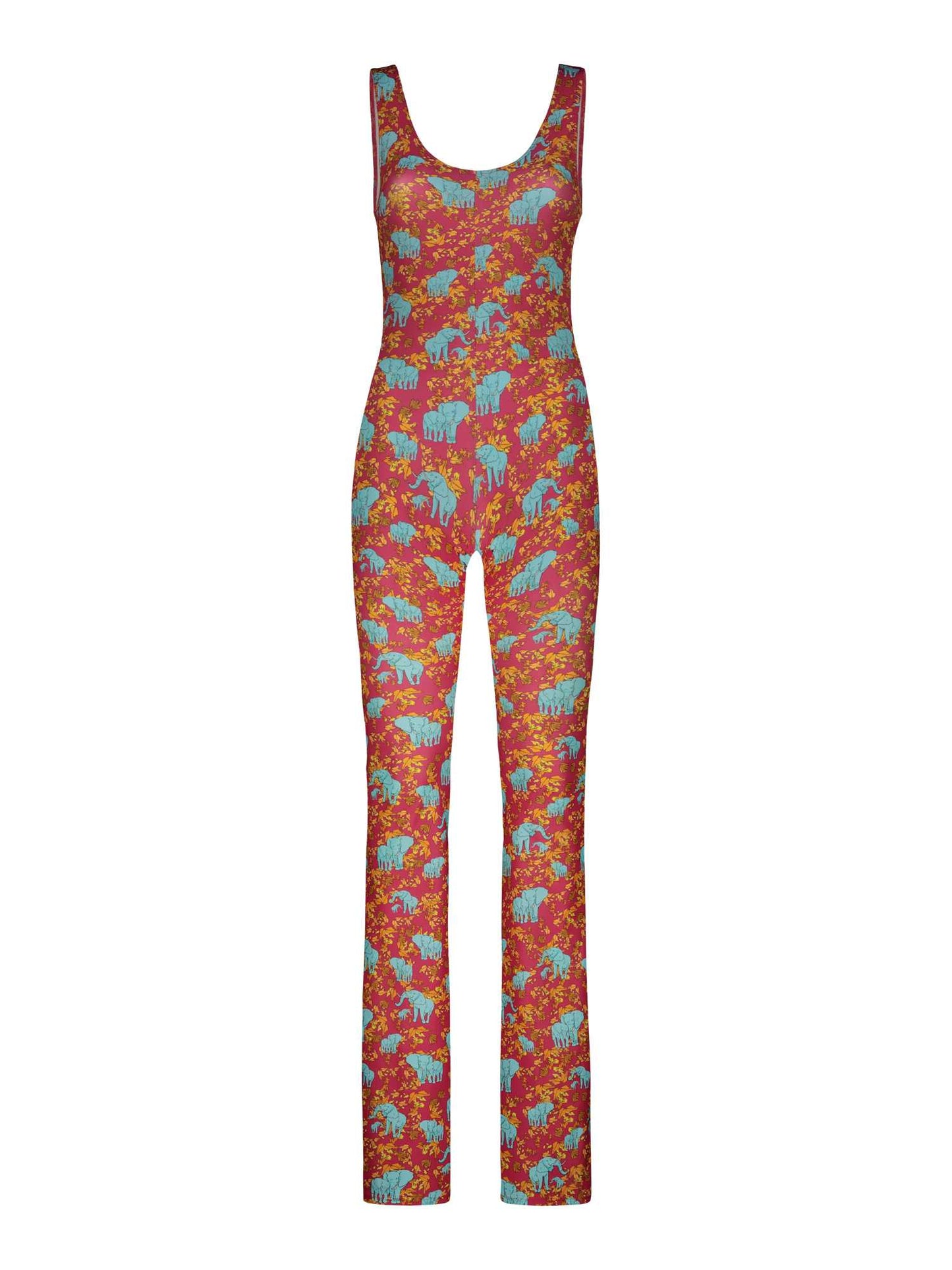 FLAIR JUMPSUIT - ELEPHANT