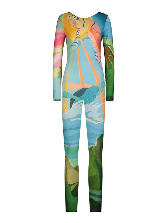 JUMPSUIT LONG SLEEVES - ANIMAL KINGDOM