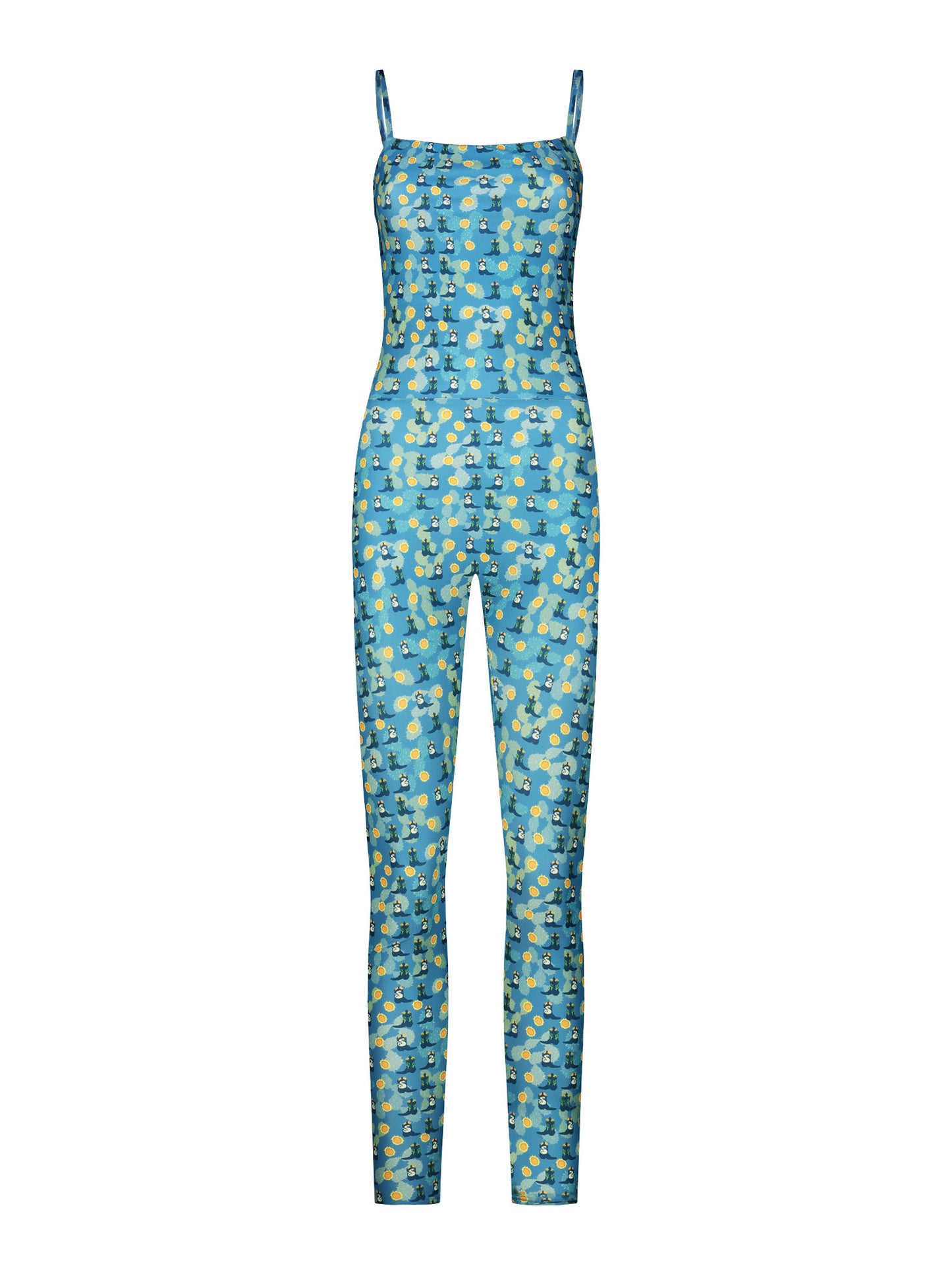 COCCA JUMPSUIT - BLUE BOOTS