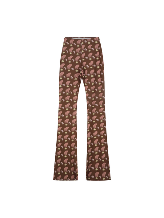 FLAIR PANTS - ELEPHANT mud