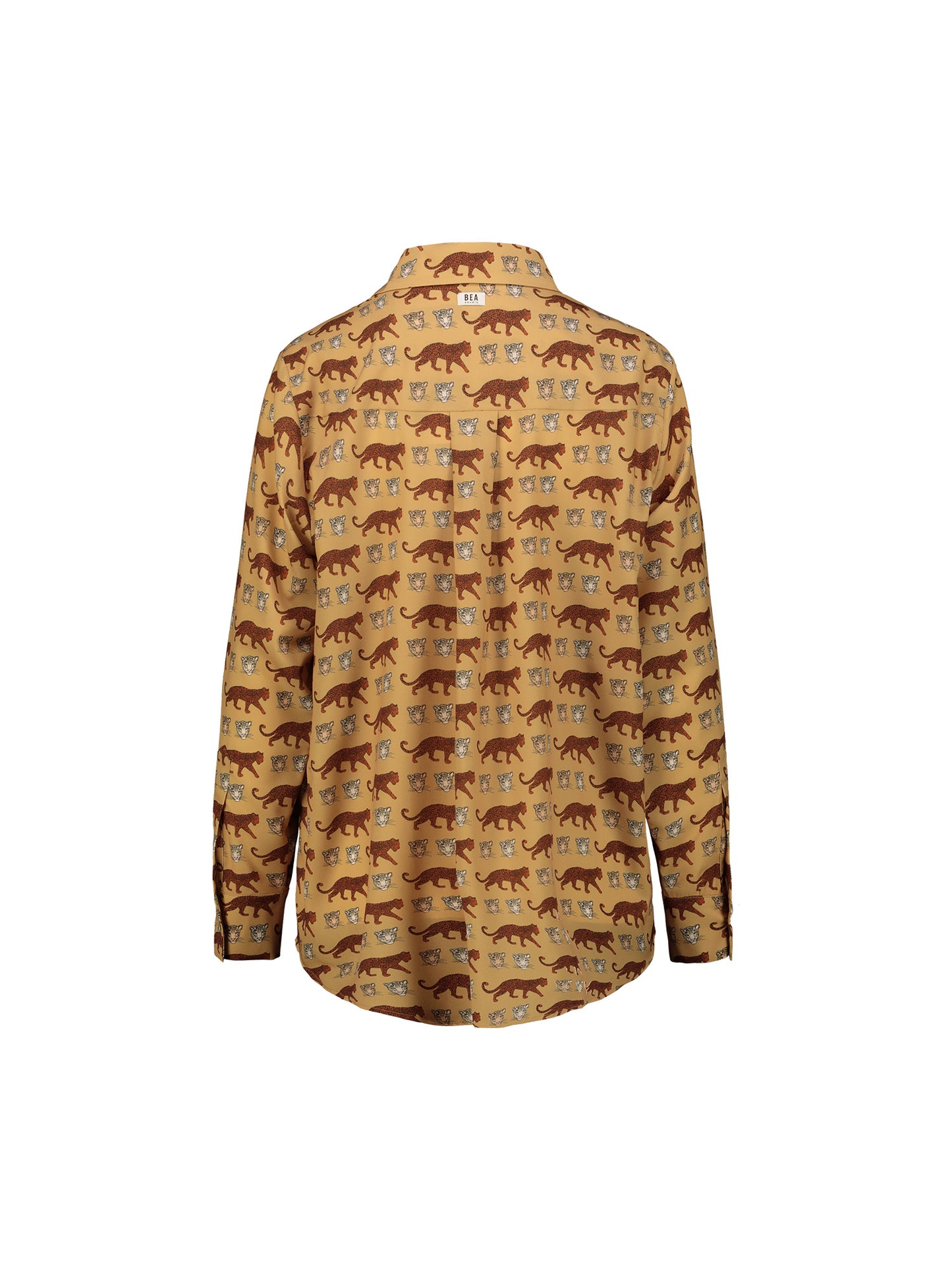 OVERSIZED TAILORED SHIRT (UNISEX) - LEOPARD