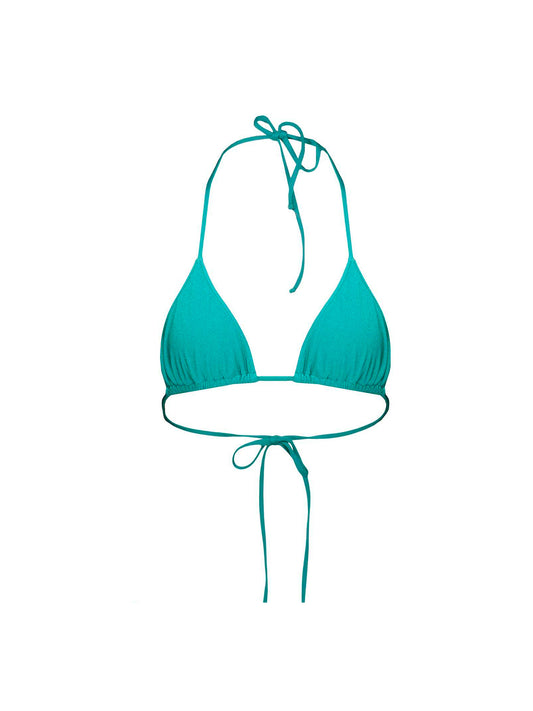 MELINA BIKINI TOP - WATER GREEN