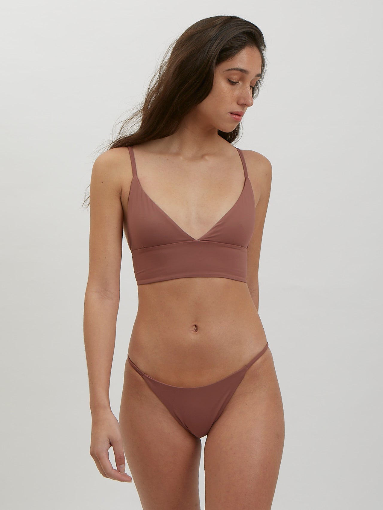 NINA BIKINI TOP - CHOCOMILK
