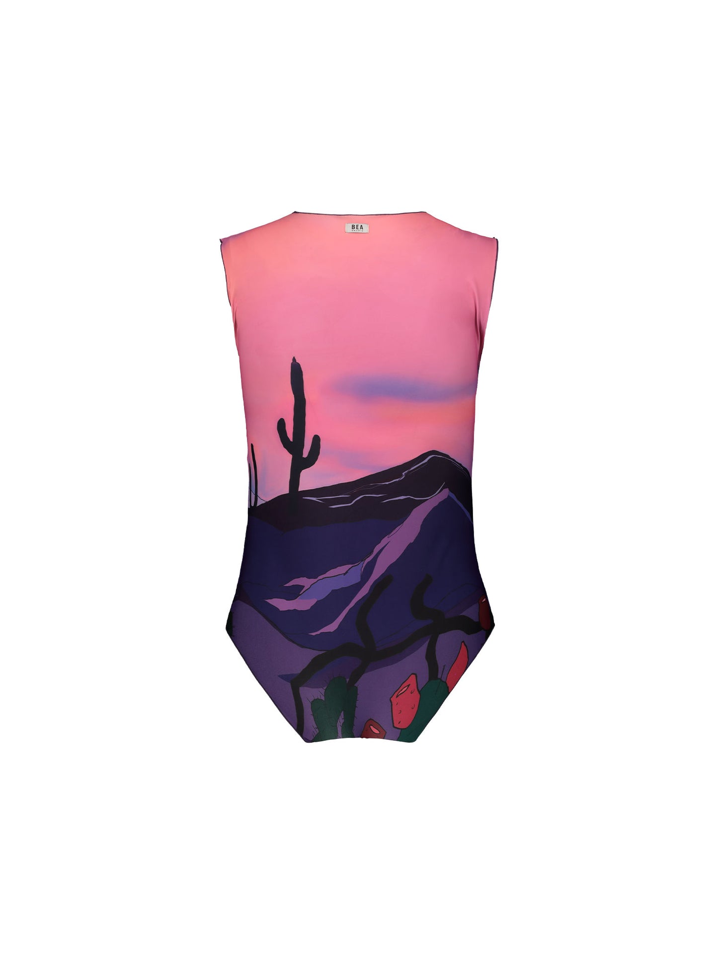 SLEEVELESS BODYSUIT - DESERT VIEW