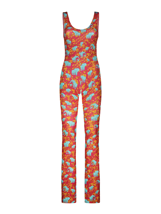 FLAIR JUMPSUIT - ELEPHANT