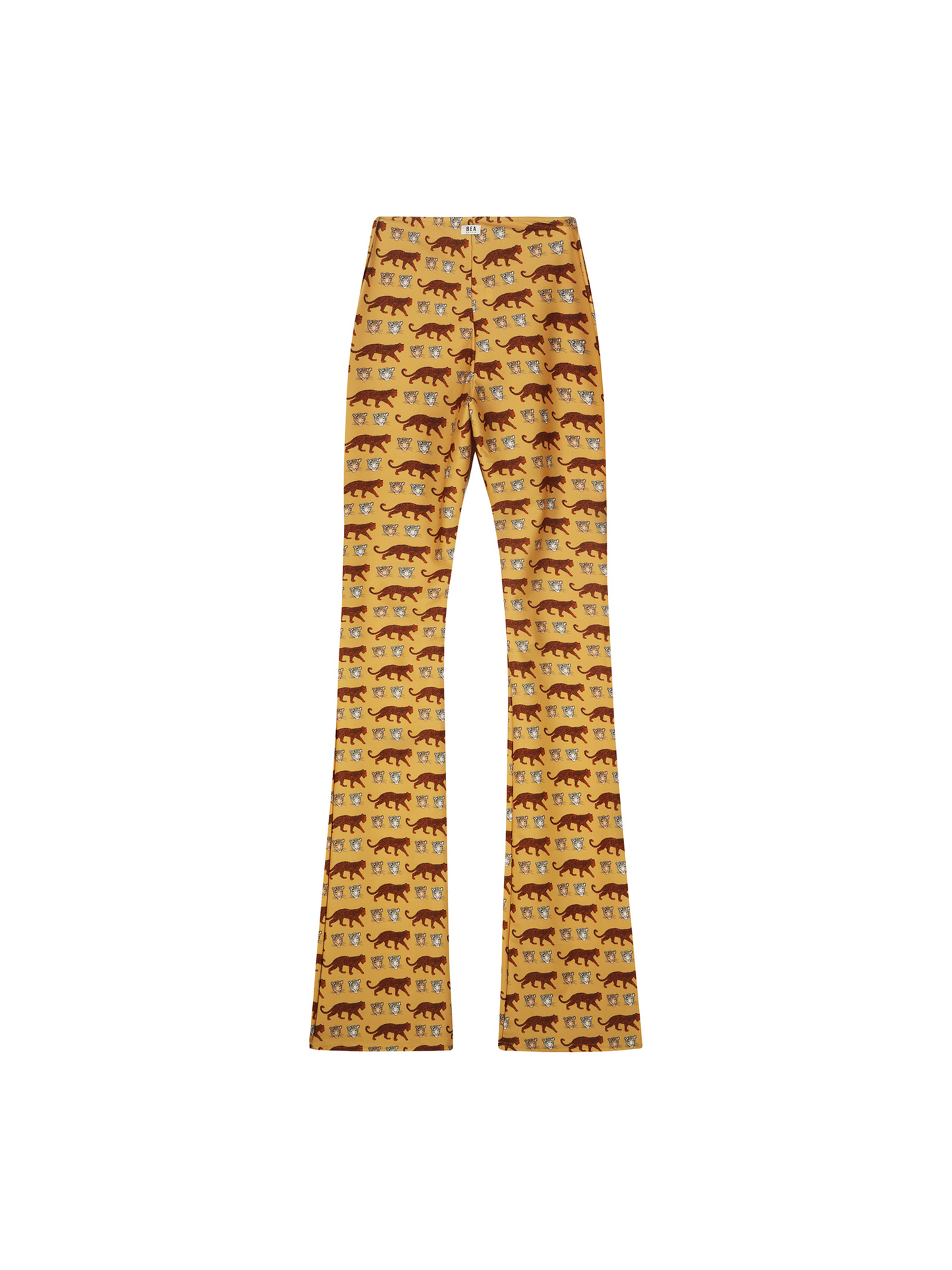 FLAIR PANTS - LEOPARD sand