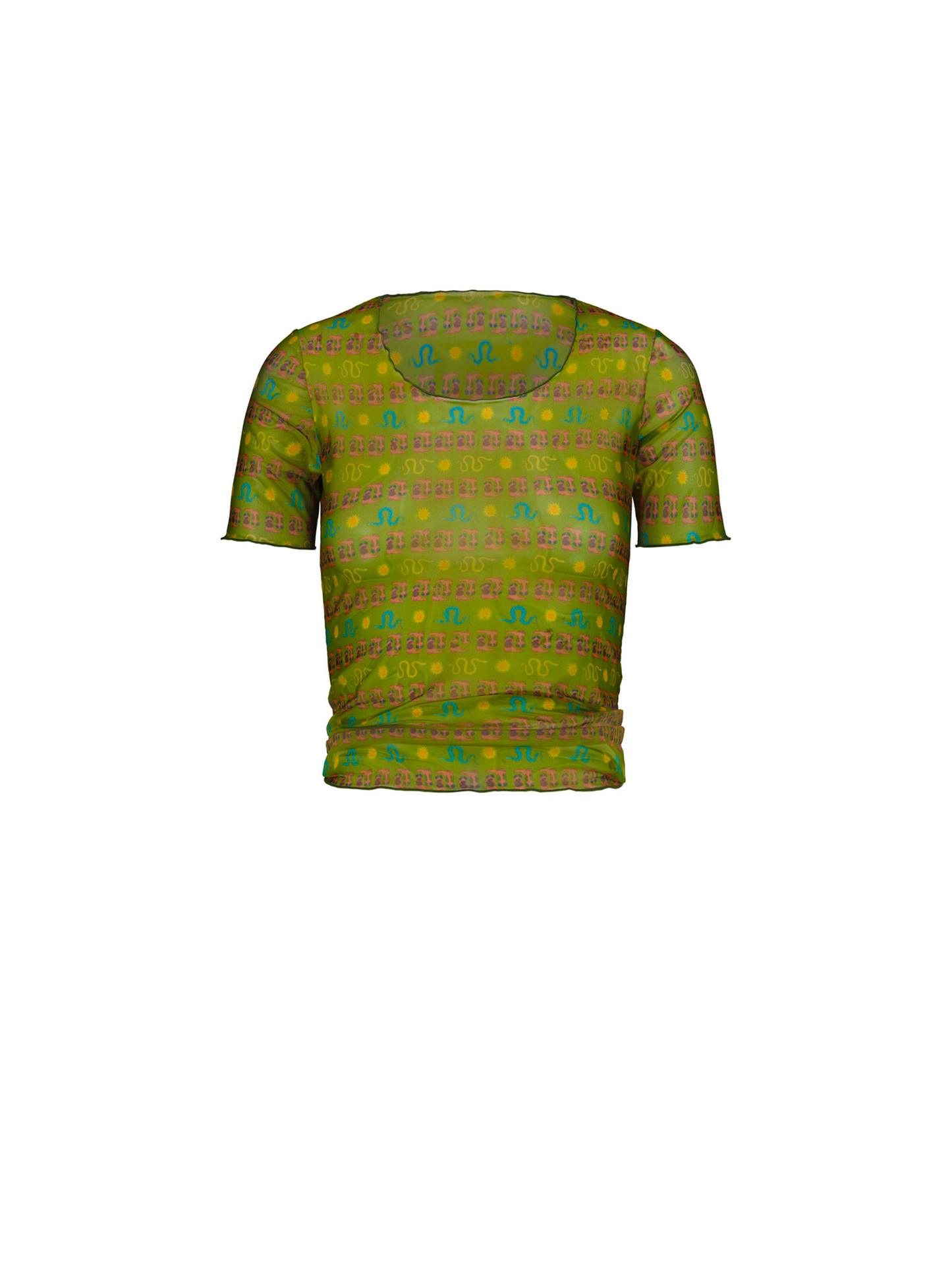 SHEER TOP - SANKE & SAND