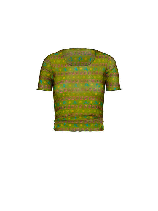 SHEER TOP - SNAKE & SAND