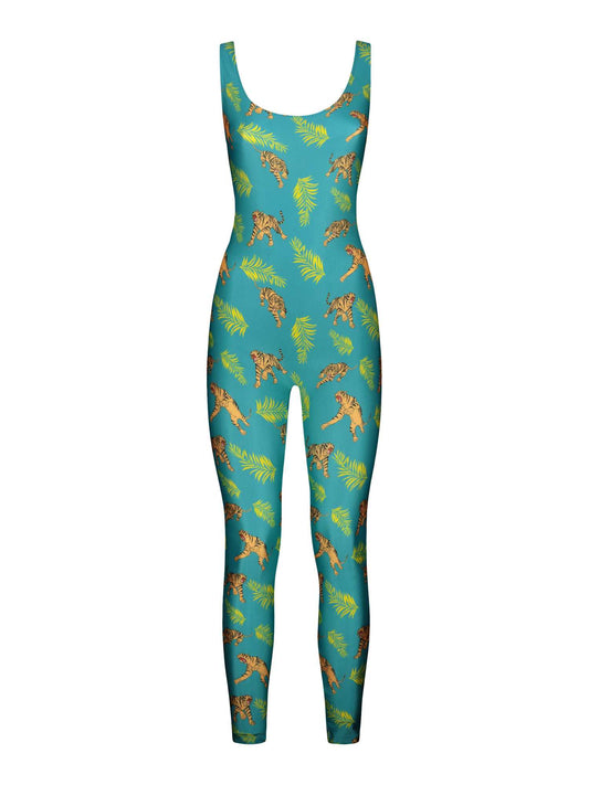 ACTIVE JUMPSUIT - TIGER