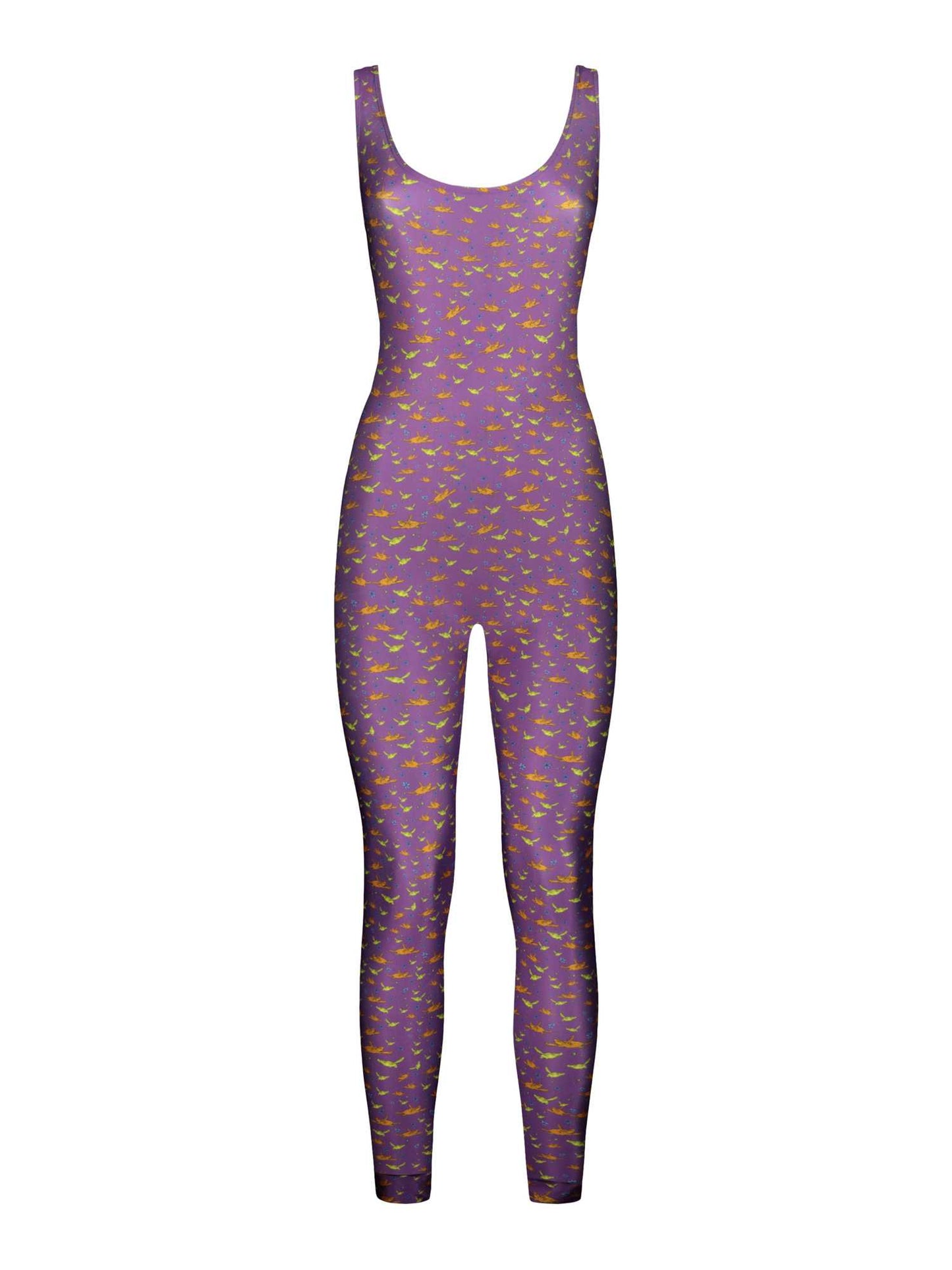 ACTIVE JUMPSUIT - TARTARUGA VIOLA